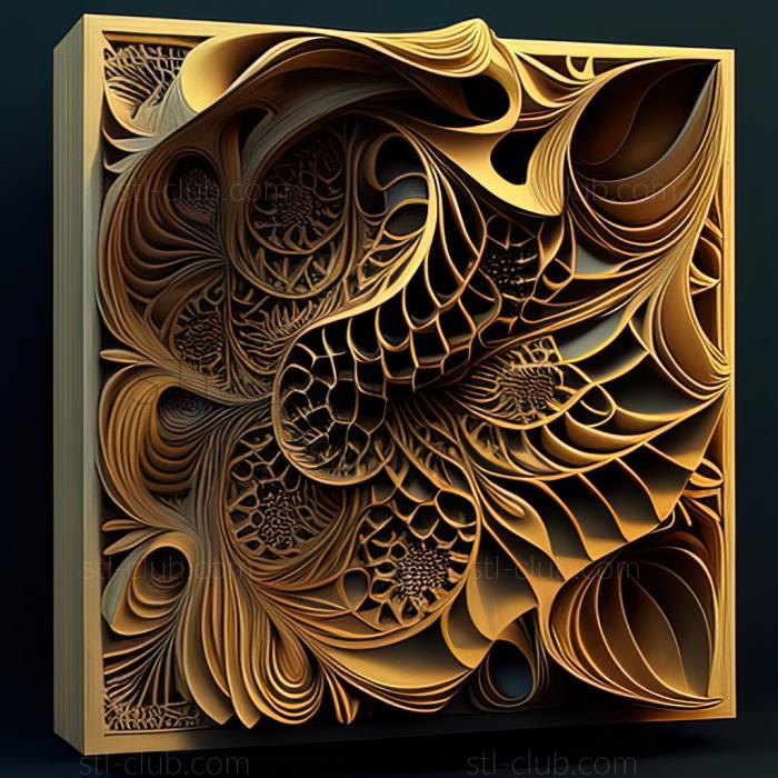 3D model st fractals (STL)